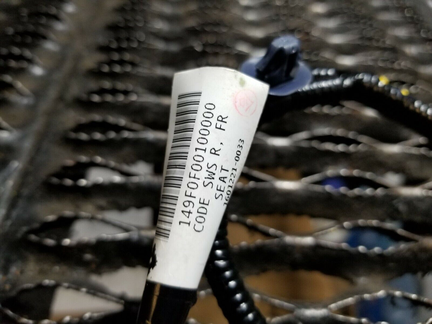 15 16 17 Honda Fit Front Right Passenger Seat Wire Harness OEM 26k Miles