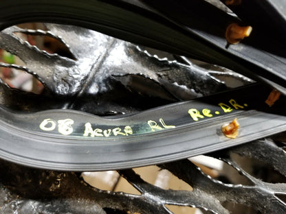 06 07 08 Acura Rl Rear Left Driver Door Weatherstrip Seal OEM