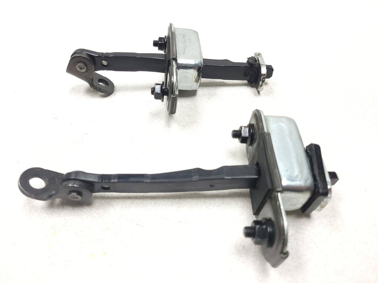 2013-2016 Genesis Coupe Door Checker Hinge Arm Stopper Left & Right Pair OEM