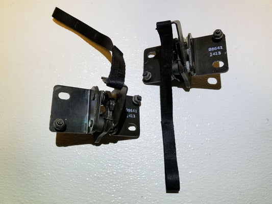 04 05 06 07 08 Nissan Maxima Rear Seat Fold Lock Pair OEM