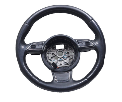 12 13 14 15 16 17 Audi A7 Steering Wheel Black Leather Oem. 4g0419091 S