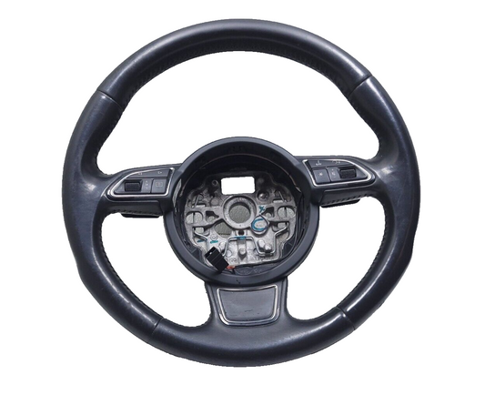 12 13 14 15 16 17 Audi A7 Steering Wheel Black Leather Oem. 4g0419091 S