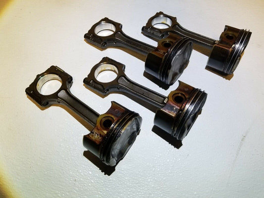 15 16 17 Nissan Versa 1.6l Piston W/ Connecting Rod 4pcs Std OEM