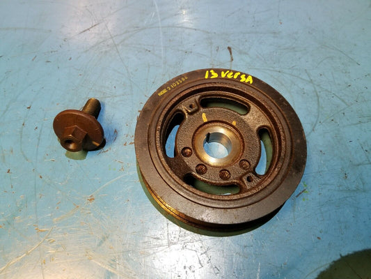 13 14 15 16 17 Nissan Versa 1.6l Harmonic Balancer Crankshaft Pulley OEM Hr16de