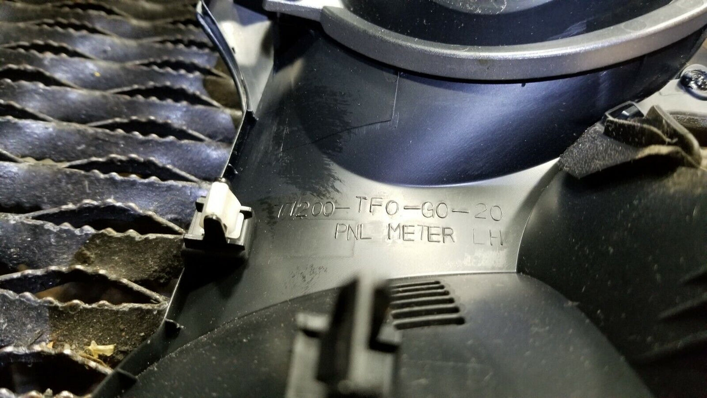 08 09 10 11 12 13 14 Honda Fit Speedometer Bezel Dash Surround Trim OEM