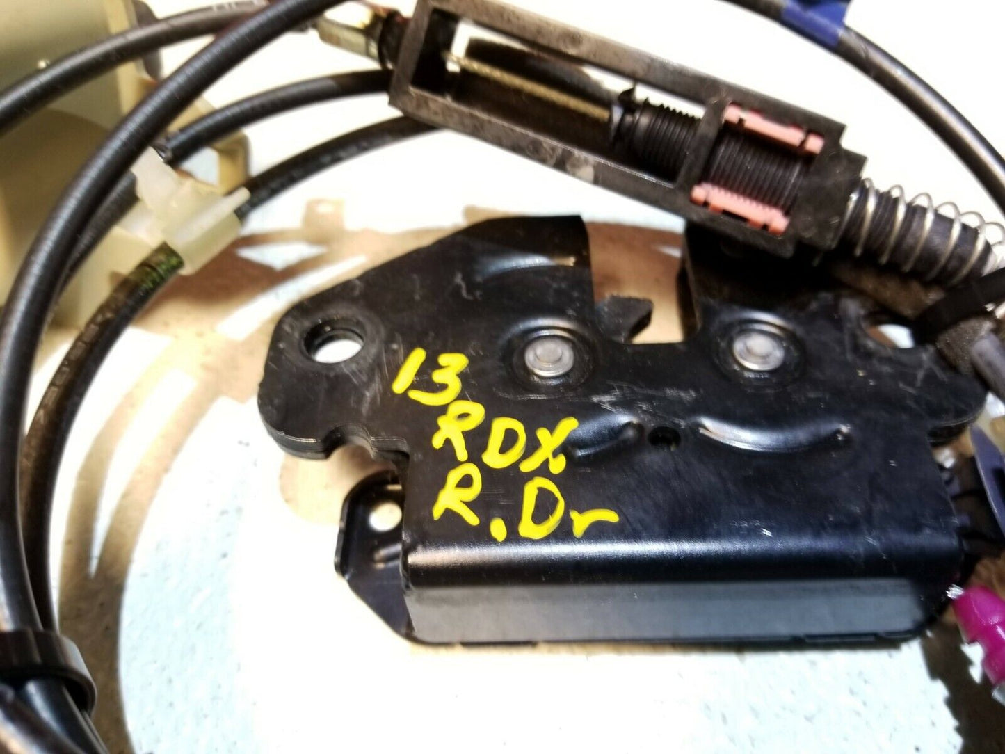 13 14 15 Acura RDX Rear Seat Fold Release Lock Latch Handle Left Driver Side OEM