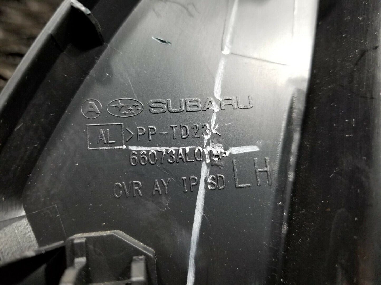 15 16 17 Subaru Legacy Instrument Panel Dash Dashboard Side Left Driver Side OEM