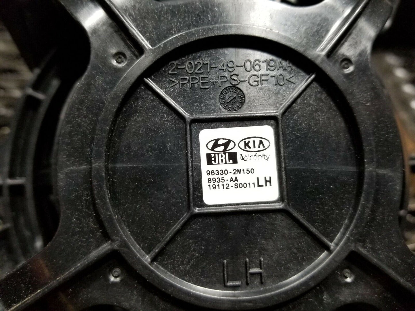 13 14 15 Genesis Coupe Rear Driver Side Speak Jbl Infinity 96330-2m150 OEM 51k