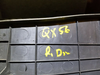 04 05 06 07 Infiniti QX56 Rear Left Driver Side Door Scuff Plate Trim OEM