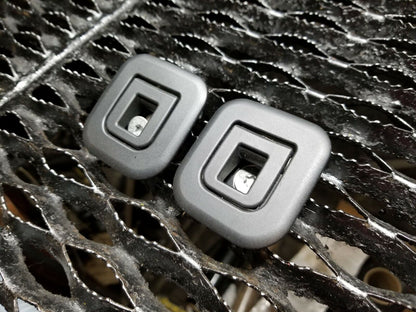 06 07 08 09 10 BMW 650i E63 Rear Deck Shelf Child Restraint Safety Hook Pair OEM