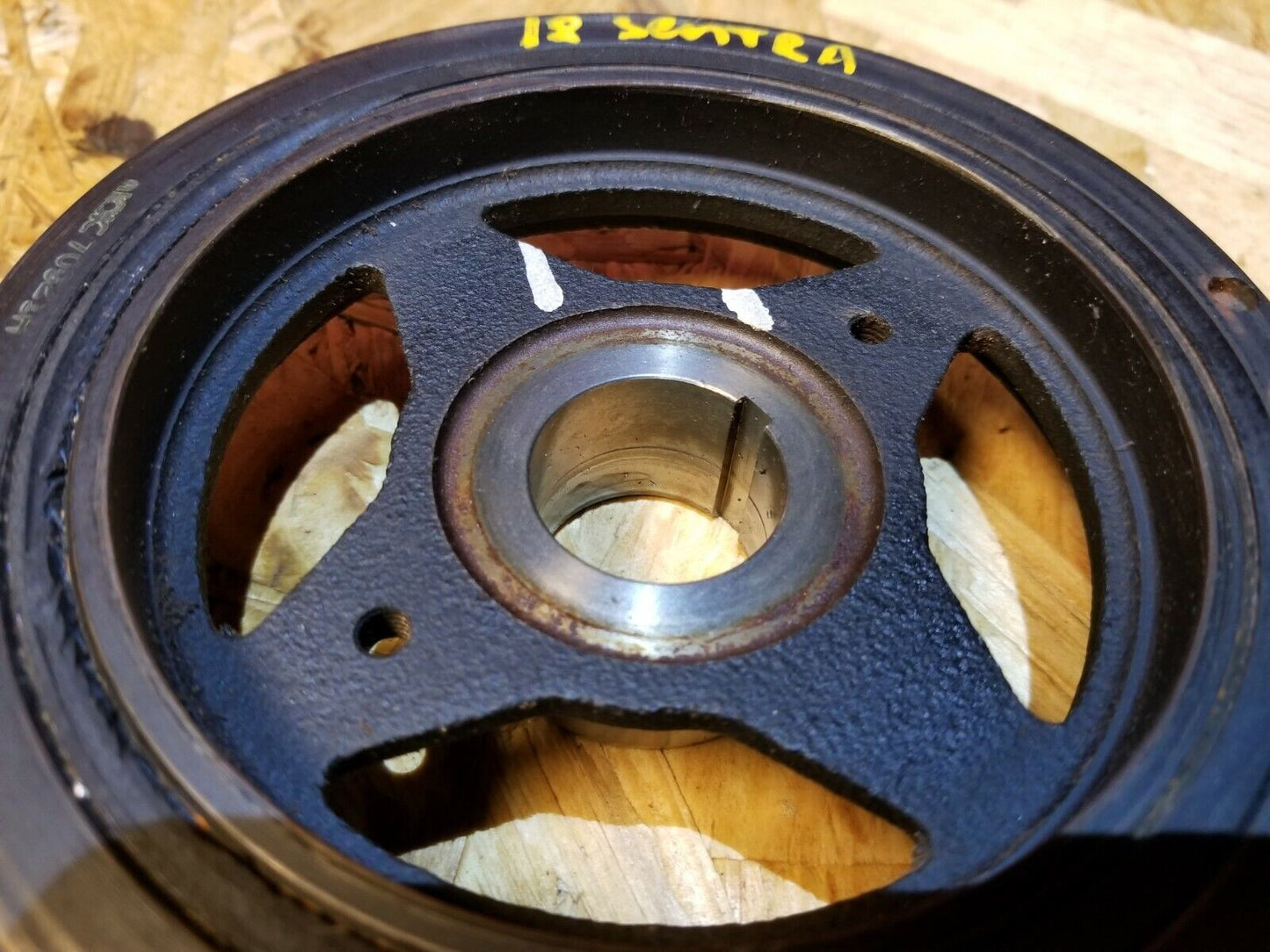 16 17 18 Nissan Sentra 1.8l Crankshaft Pulley Harmonic Balancer OEM 8k Miles