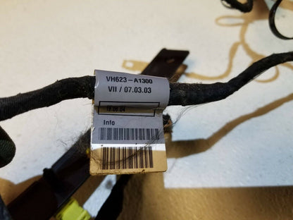 04 05 06 07 Audi A8 Rear Seat Wire Harness Left & Right Pair OEM