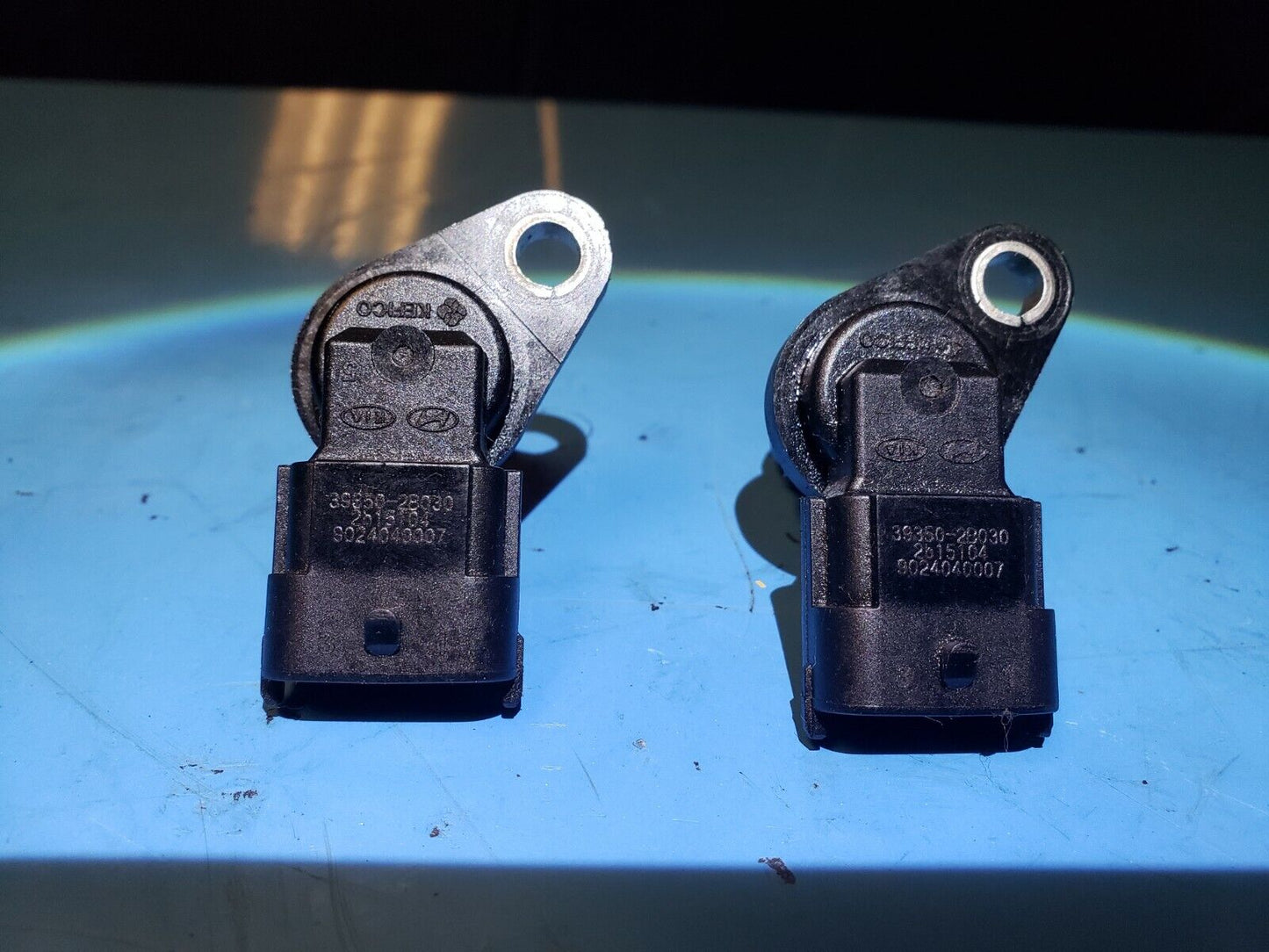 12 13 14 15 Kia Rio Oil Pressure Knock & Camshaft Sensors OEM 54k