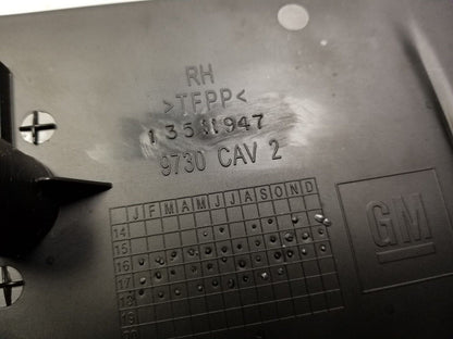 18 - 21 Chevrolet Equinox Seat Side Cover Trim Passenger Right OEM