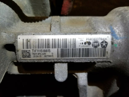 13 14 15 16  Dodge Dart 2.4l Power Steering Rack & Pinion W/ Motor OEM 76k