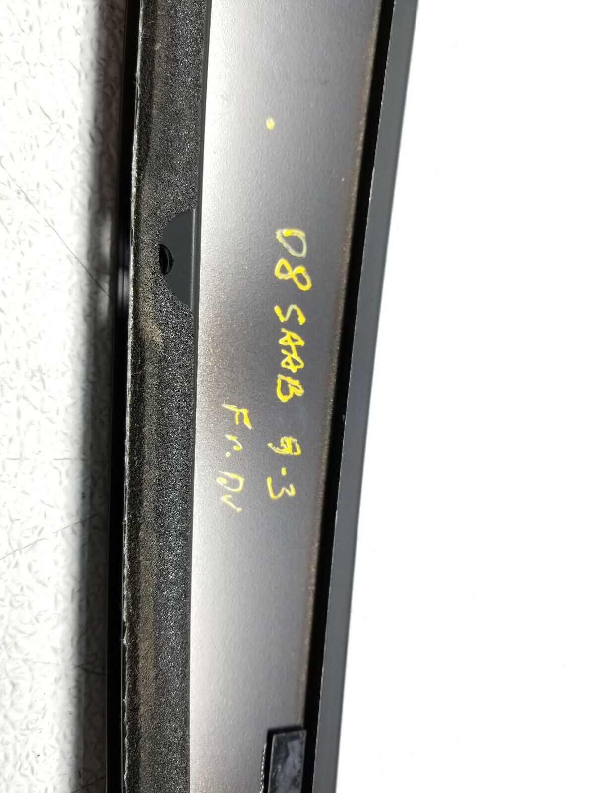 08 09 10 11 Saab 93 9-3 Front Left Driver Door Pillar Molding Trim OEM