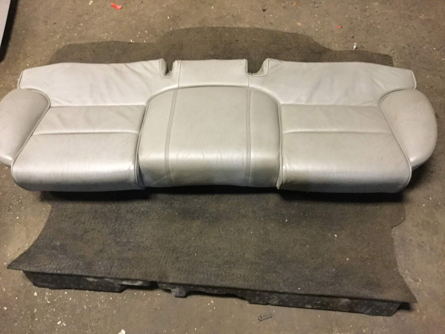2004 2005 2006 2007 Audi A8 Rear Seat Leather Lower Bench Cushion OEM