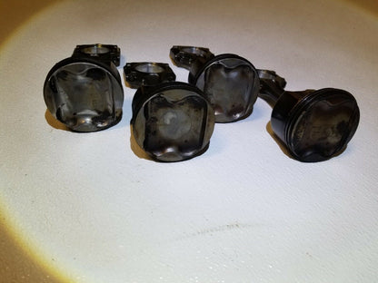 15 16 17 Nissan Versa 1.6l Piston W/ Connecting Rod 4pcs Std OEM