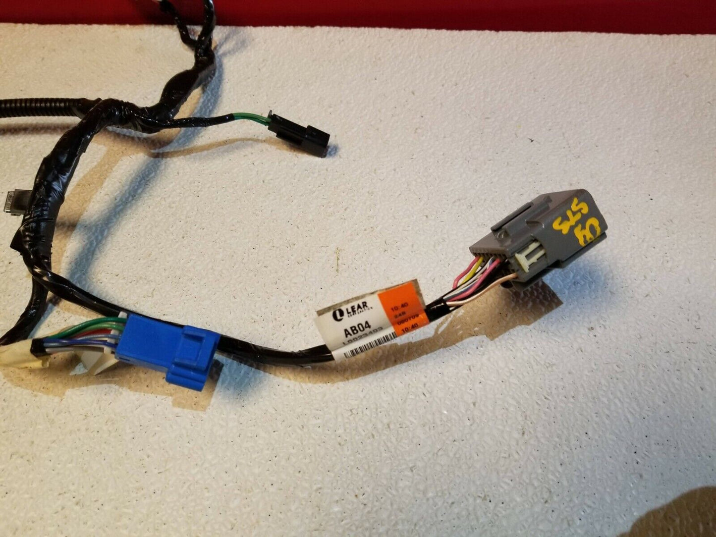 06 07 08 09 Cadillac STS Rear Seat Wire Harness OEM