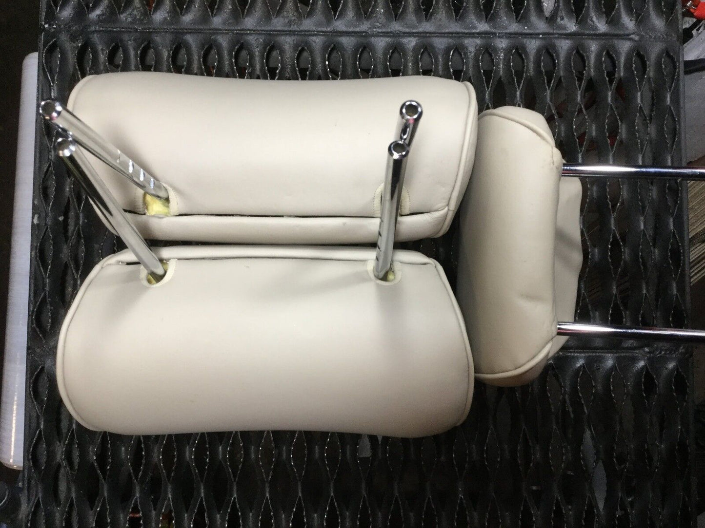 98 99 00 01 02 03 04 05 Lexus GS300 Rear Seat Headrest 3pcs OEM Leather