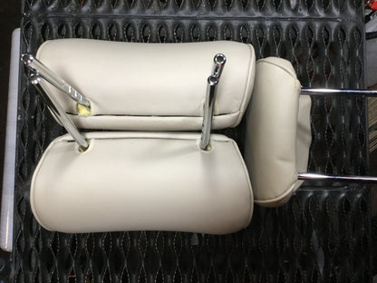 98 99 00 01 02 03 04 05 Lexus GS300 Rear Seat Headrest 3pcs OEM Leather