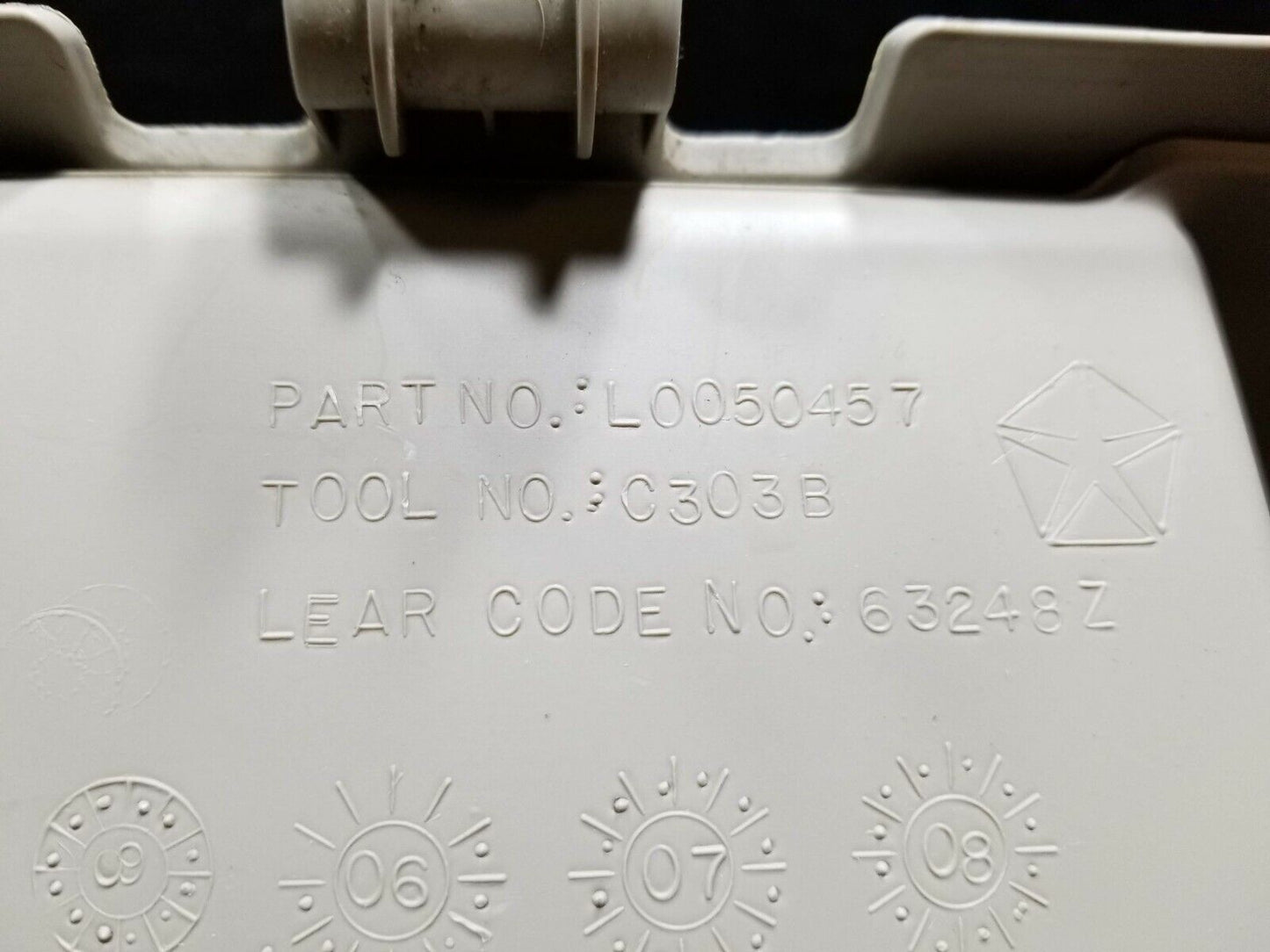 14 2014 Dodge Grand Caravan Glove Box OEM 34k