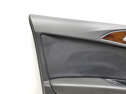 12 13 14 15 Audi A6 Front Left Driver Side Door Panel Trim W/ Master Switch OEM