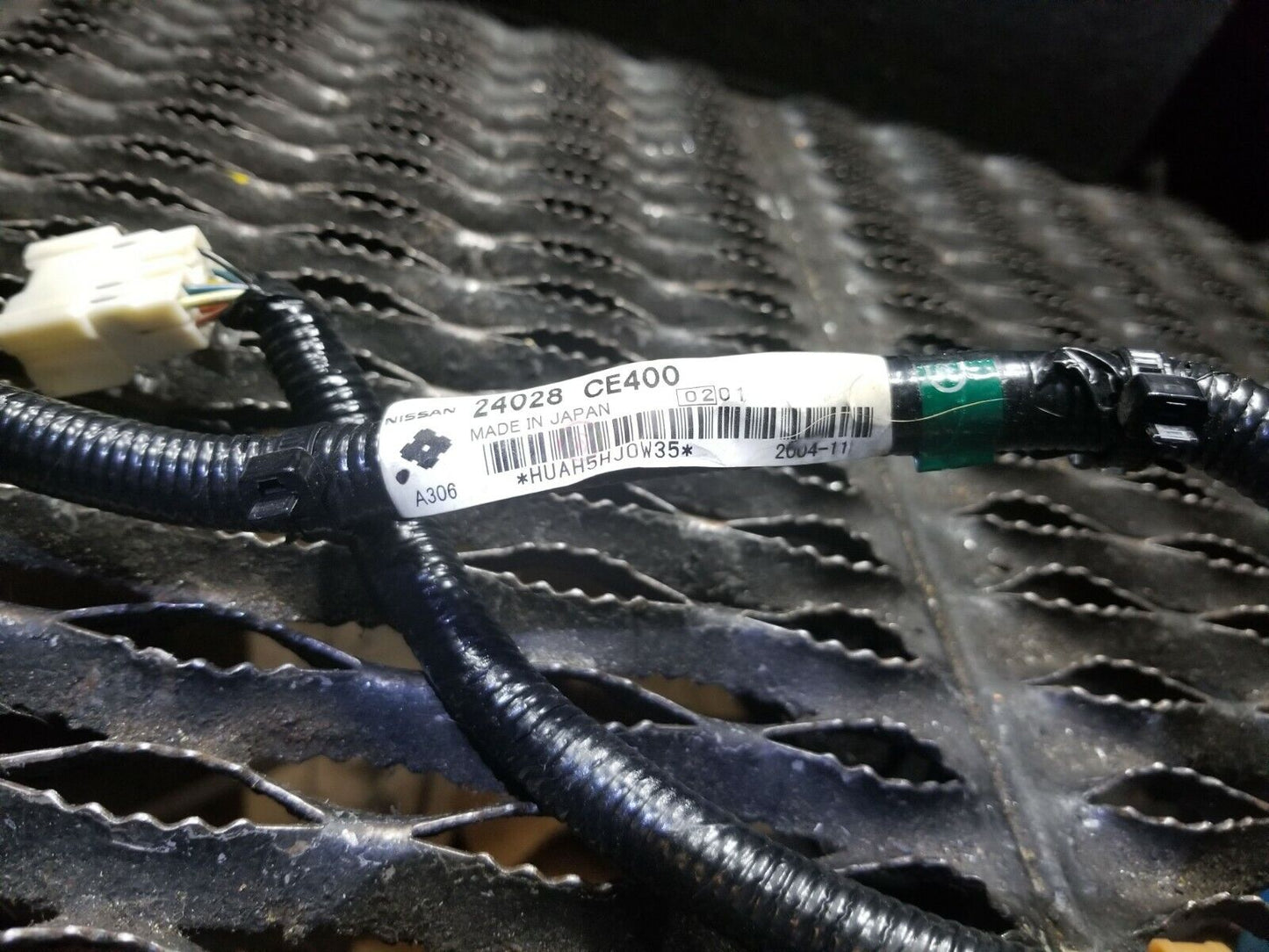 04 05 Nissan 350z Convertible Body Sub Wire Harness  24028 Ce400 OEM