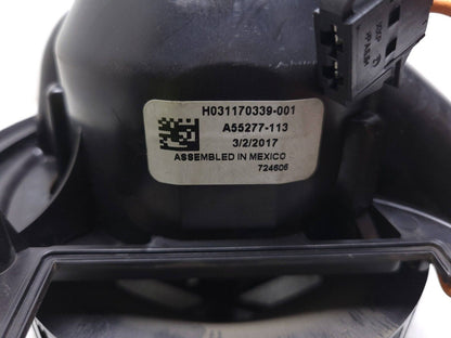 12-19 Volkswagen Passat HVAC AC Heater Blower Motor OEM