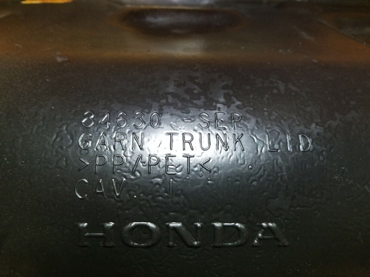 04 05 06 07 08 Acura Tl-s Trunk Lid Liner Trim Cover OEM