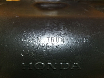 04 05 06 07 08 Acura Tl-s Trunk Lid Liner Trim Cover OEM