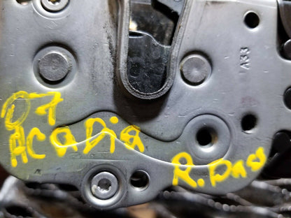 07 08 09 10 11 12 GMC Acadia Right Passenger Rear Door Lock Latch Actuator OEM