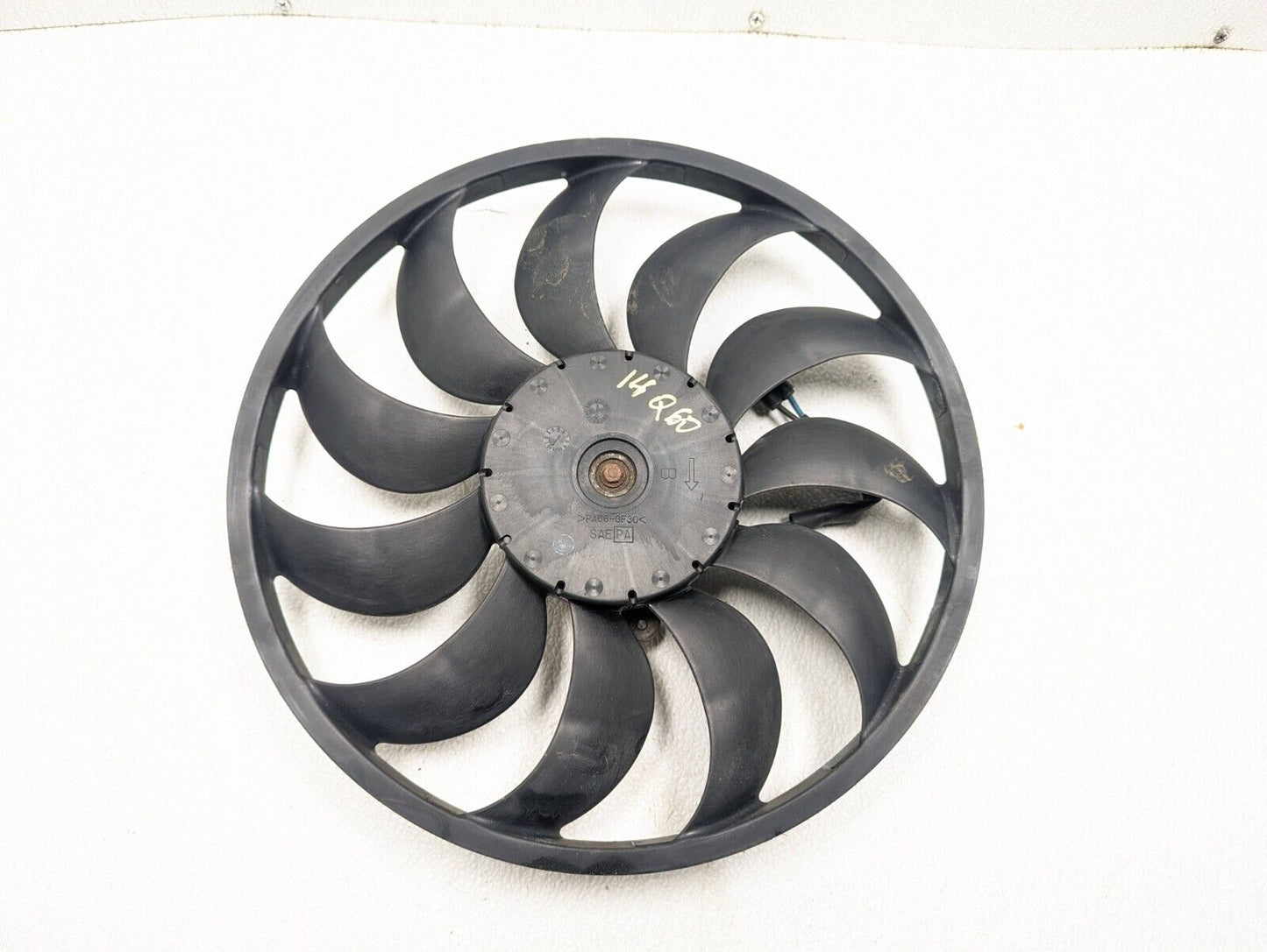 2014-2015 Infiniti Q60 Radiator Cooling Fan "b" OEM ✅