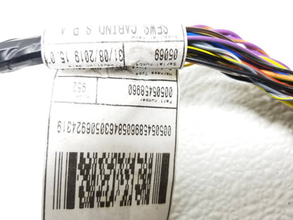 17 18 19 Alfa Romeo Giulia Front Right Passenger Side Door Wire Harness OEM 21k
