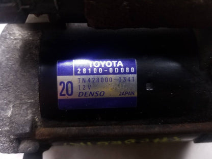 03 - 08 Toyota Matrix Starter Motor OEM 28100-0d080