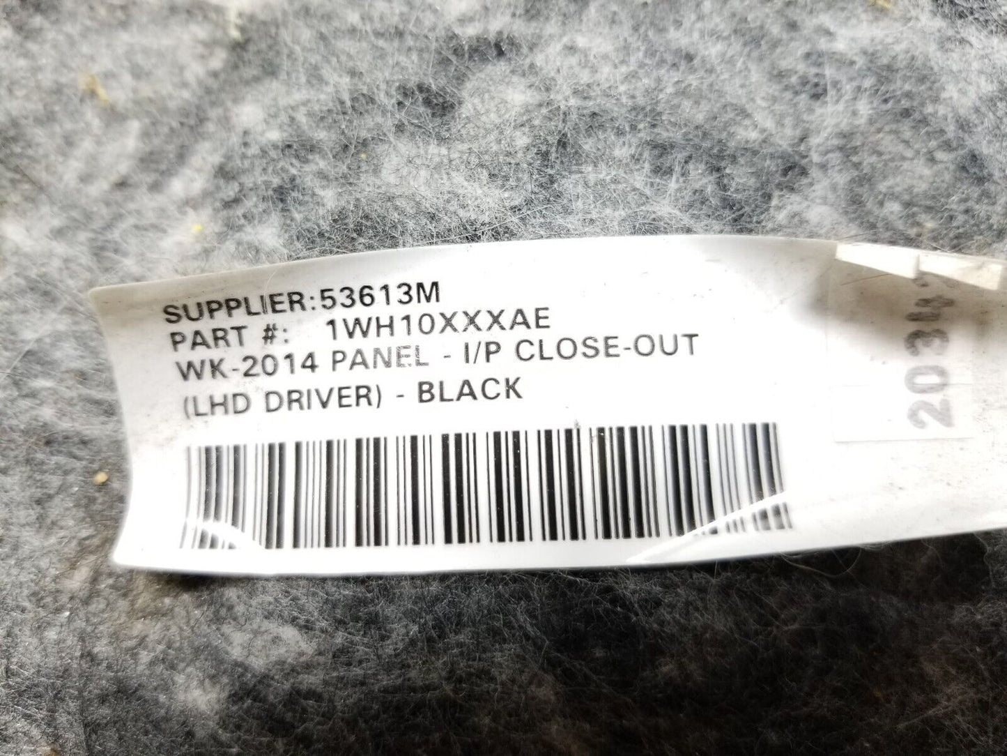 14 15 16 17 Jeep Grand Cherokee Under Dash Left Lower Trim Cover Panel OEM