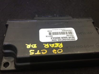 03 04 05 06 07 Cadillac CTS Rear Right Or Left Door Control Module Unit OEM