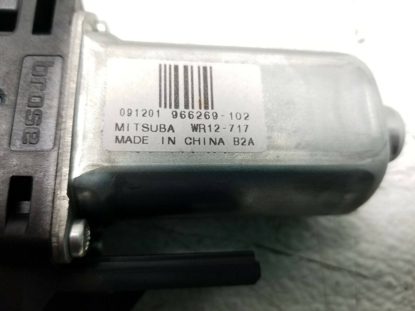 10 11 12 13 Volvo XC60 Front Right Pass Door Window Regulator Motor OEM