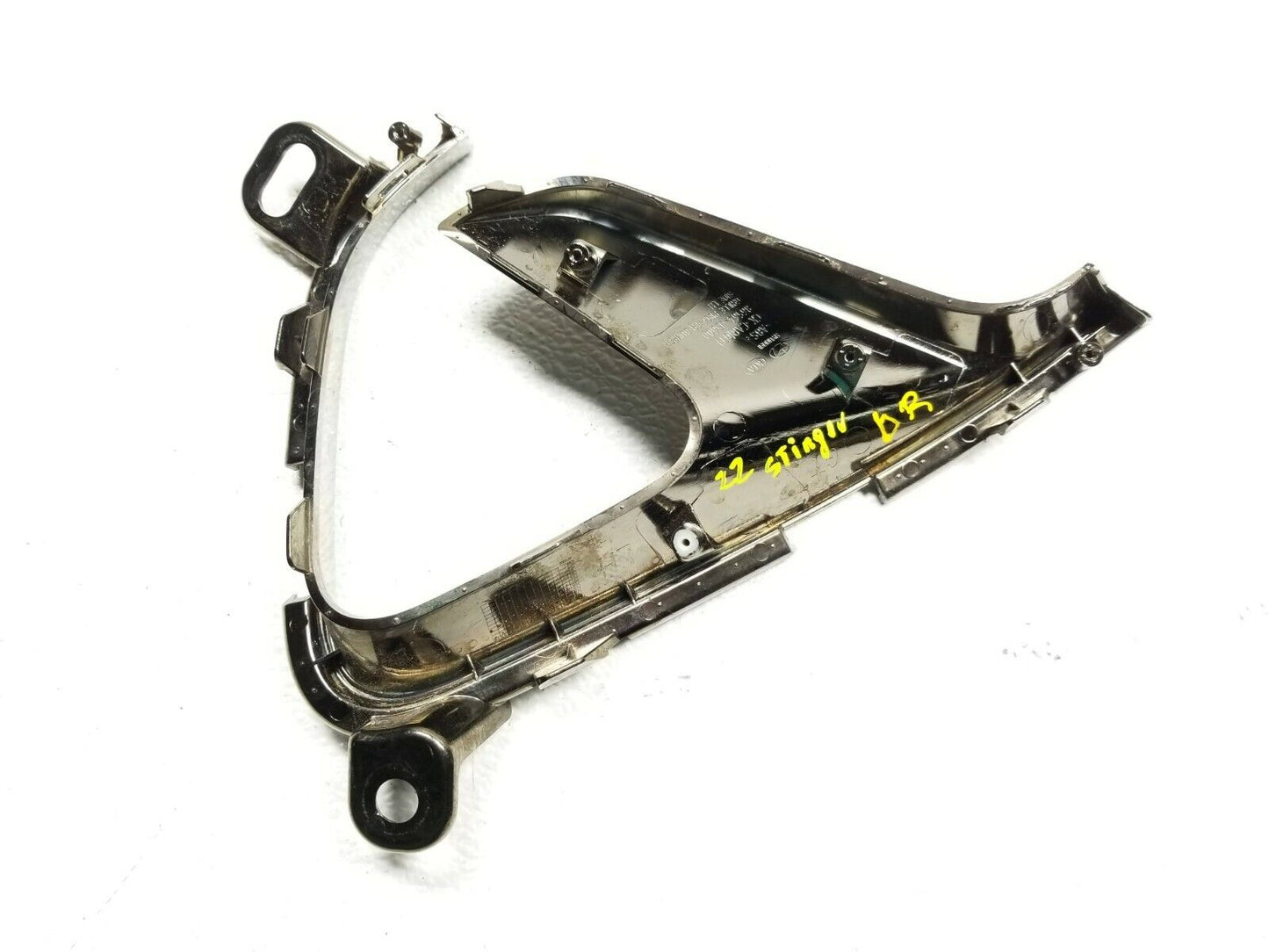 21 22 Kia Stinger Front Bumper Left Driver Side Chrome Grill Trm 86564-j5600 OEM