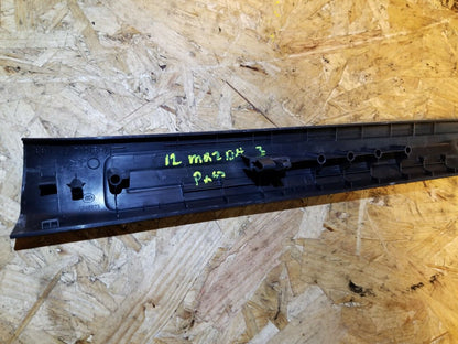 10 11 12 13 Mazda 3 Front Right Passenger Door Sill Kick Plate Trim OEM