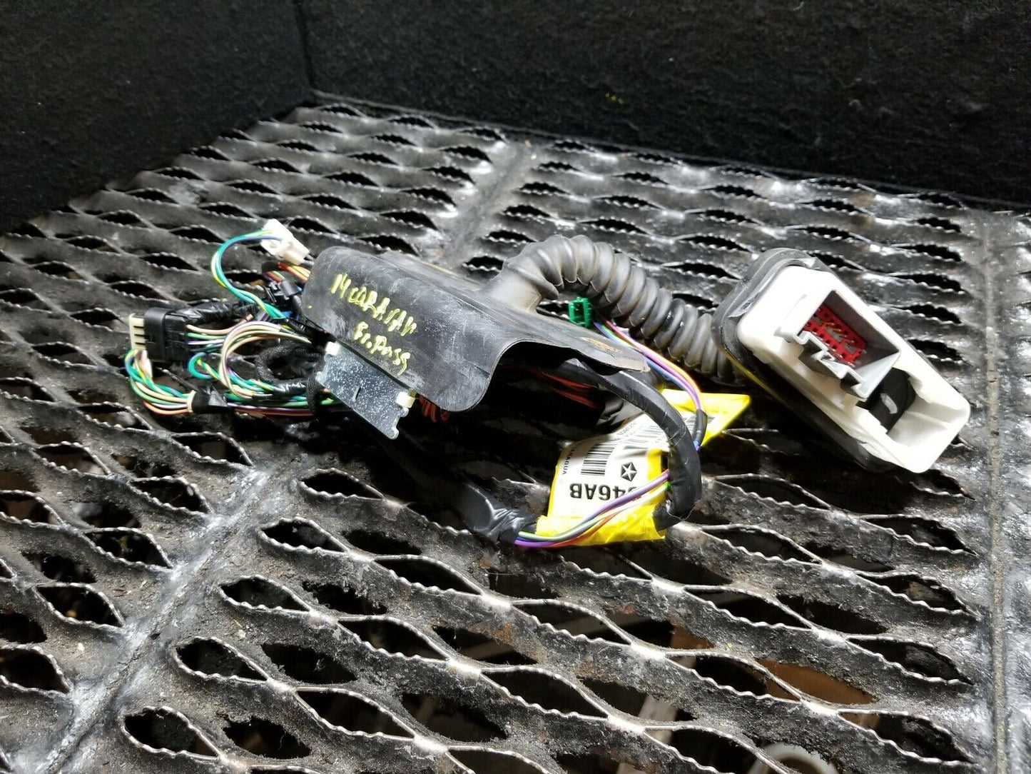14 2014 Dodge Grand Caravan Front Right Passenger Door Wire Harness OEM