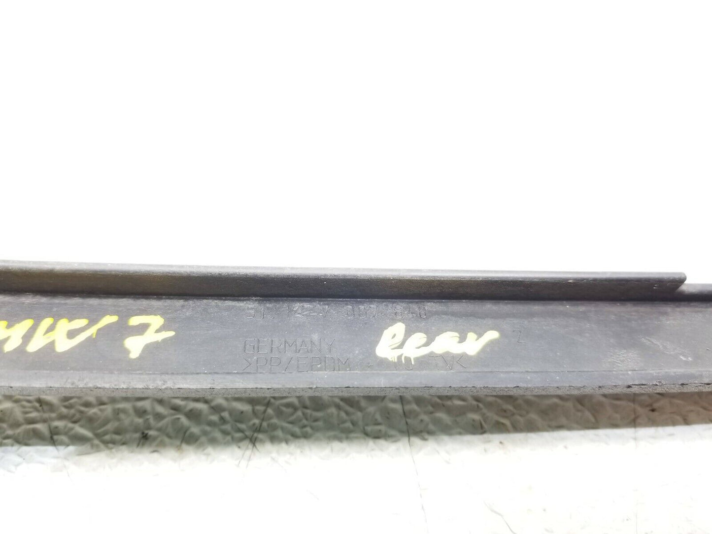 02 03 04 05 BMW 745i Rear Bumper Trim Molding OEM