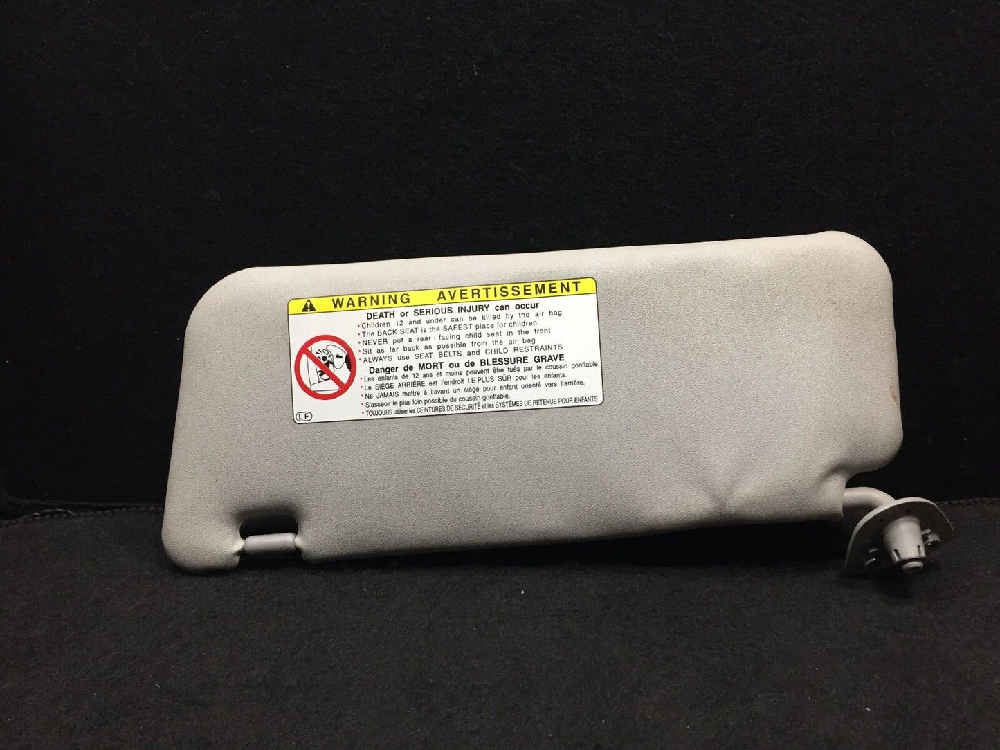08 09 10 11 Audi A5 Coupe Right Passenger Side Sun Visor Sunvisor OEM