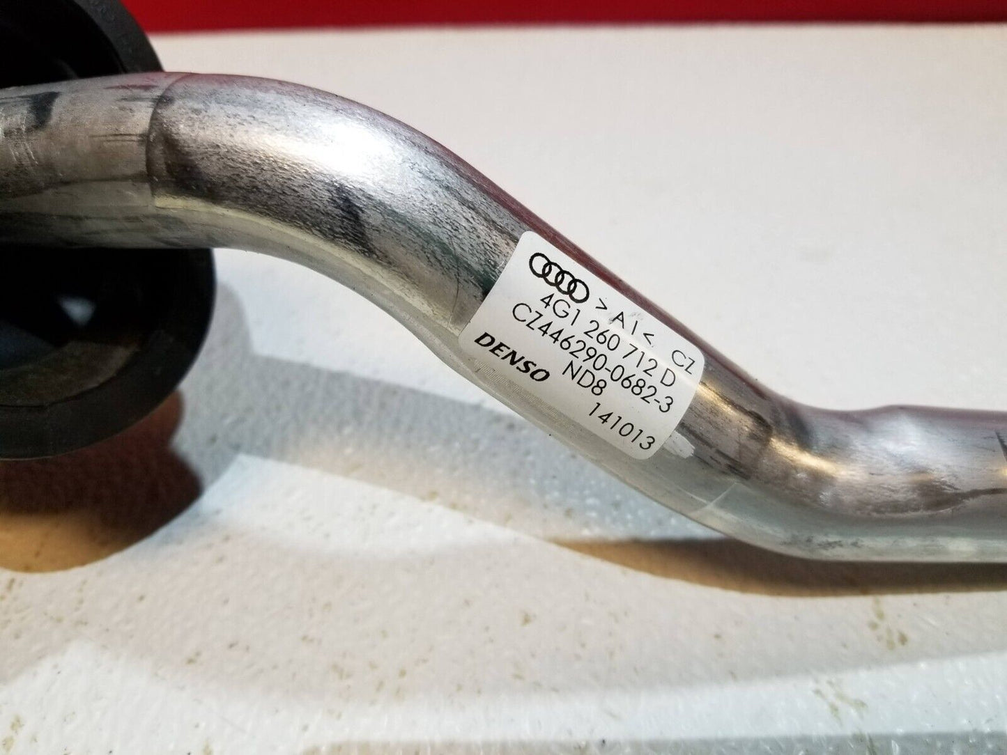 12 13 14 15 Audi A6 3.0t A/c Evaporator Tube Hose Line Pipe 4g1260712d OEM