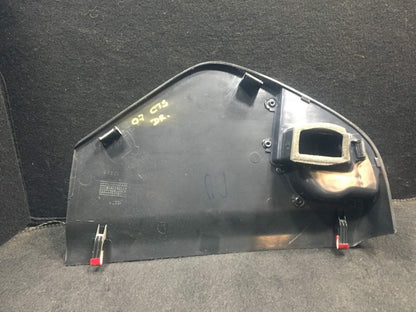 04 05 06 07 Cadillac CTS Left Driver Dash End Cap Air Vent Panel OEM
