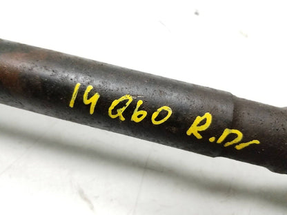 2014 2015 Infiniti Q60 Rear Axle Shaft Driver Side Left 3.7l AWD OEM