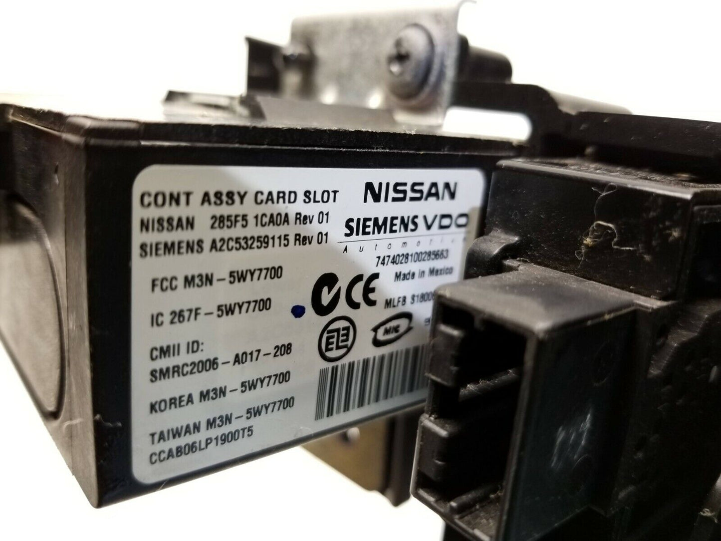 09 10 11 12 Infiniti Fx35 Key Reader Vdc Off Switch Control OEM