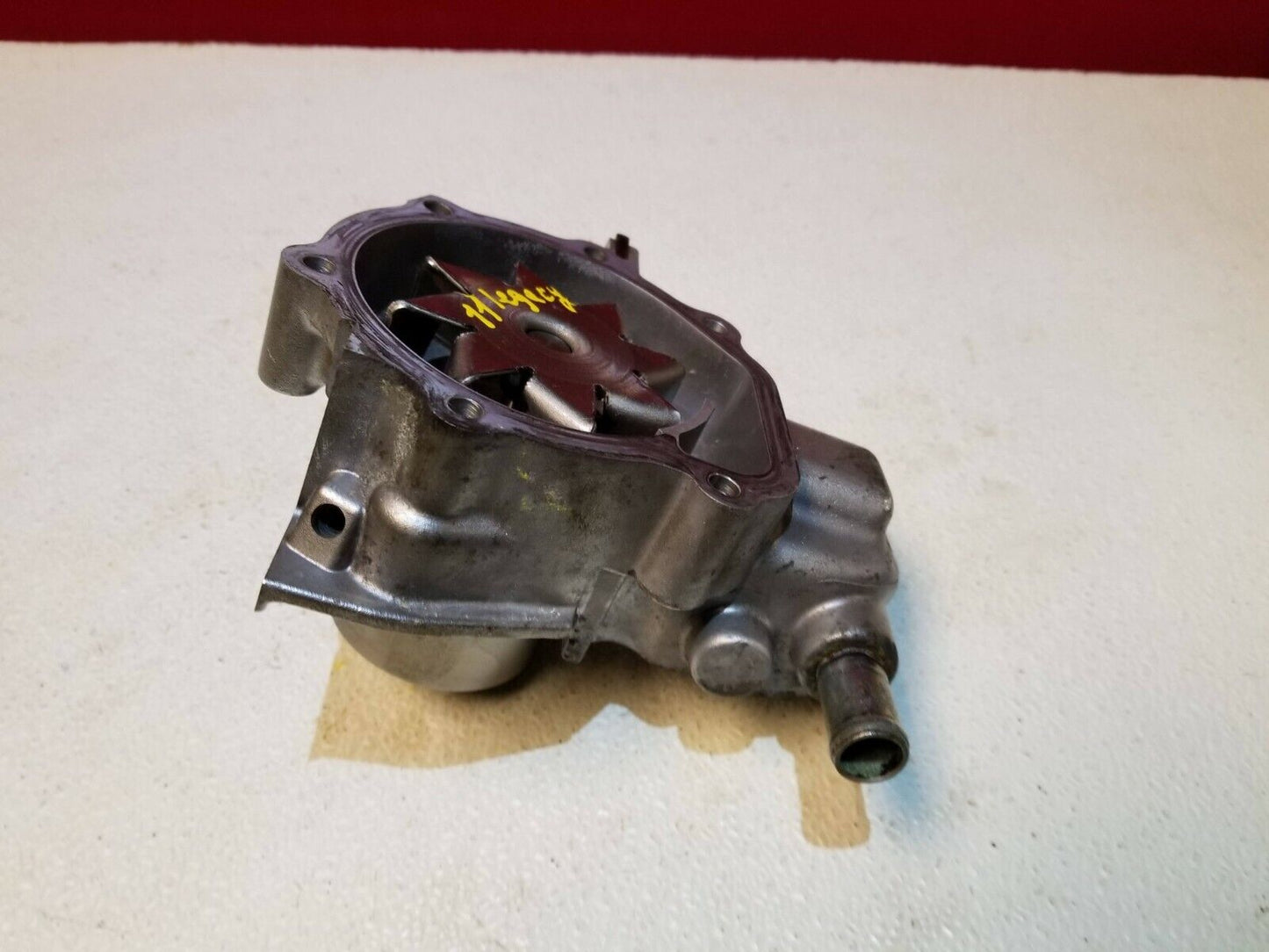 10 11 12 13 14 Subaru Legacy 2.5l Water Pump Thermostat Housing OEM Non-turbo