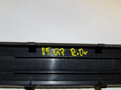 11 12 13 14 15  Audi Q7 Scuff Sill Plate Trim Rear Driver Side OEM 87k Miles