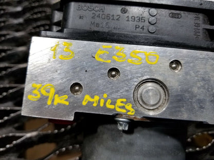 10 11 12 13 Mercedes W212 E350 ABS Anti Lock Brake Pump OEM 39k